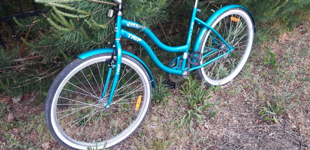 sprzedam wspaniałą damkę rower jak nowa.