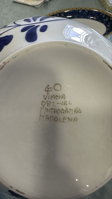 Taças de louça de Viana