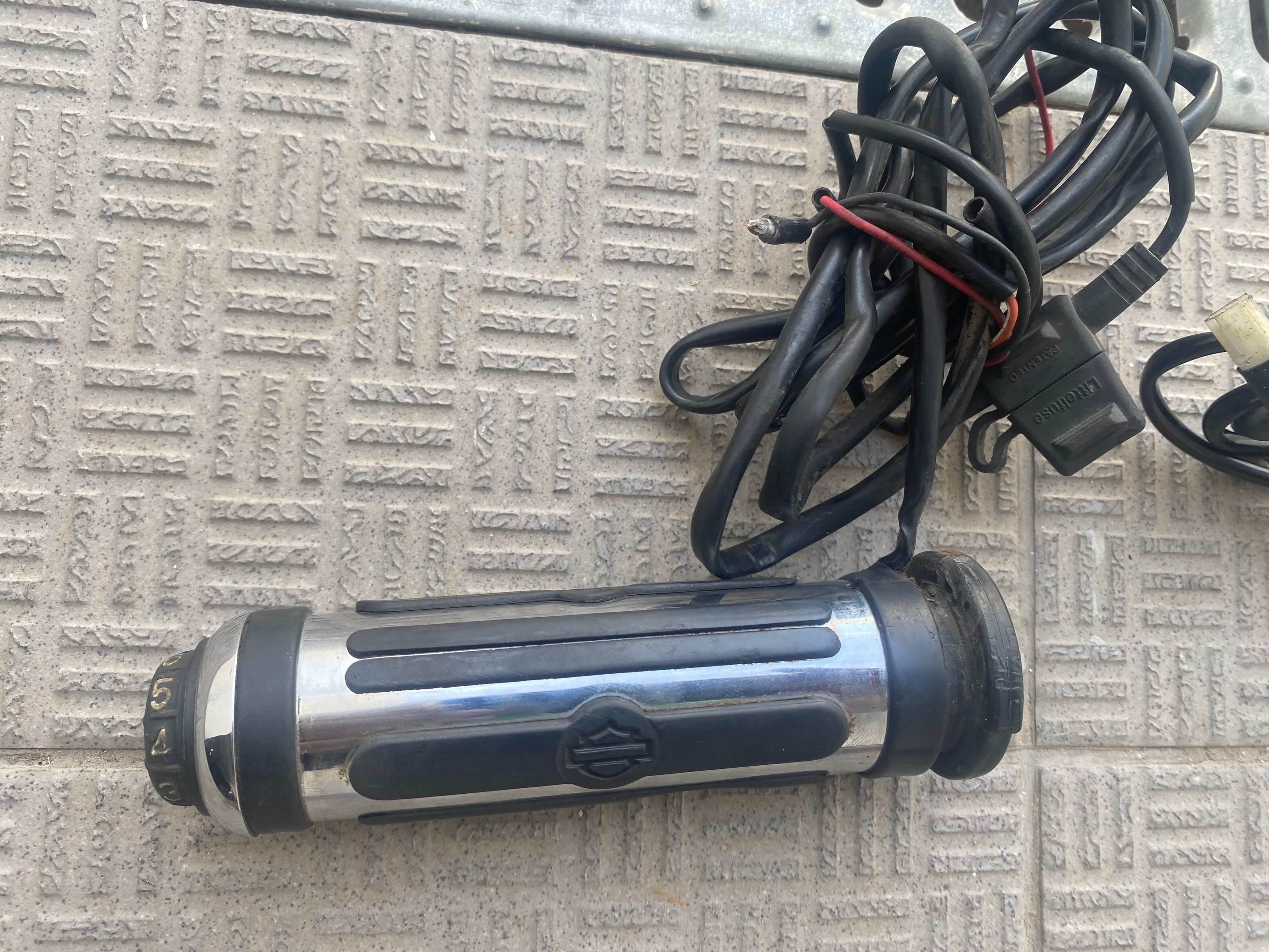 Harley Davidson Punhos aquecidos Conta km, odometro Combo multifunções