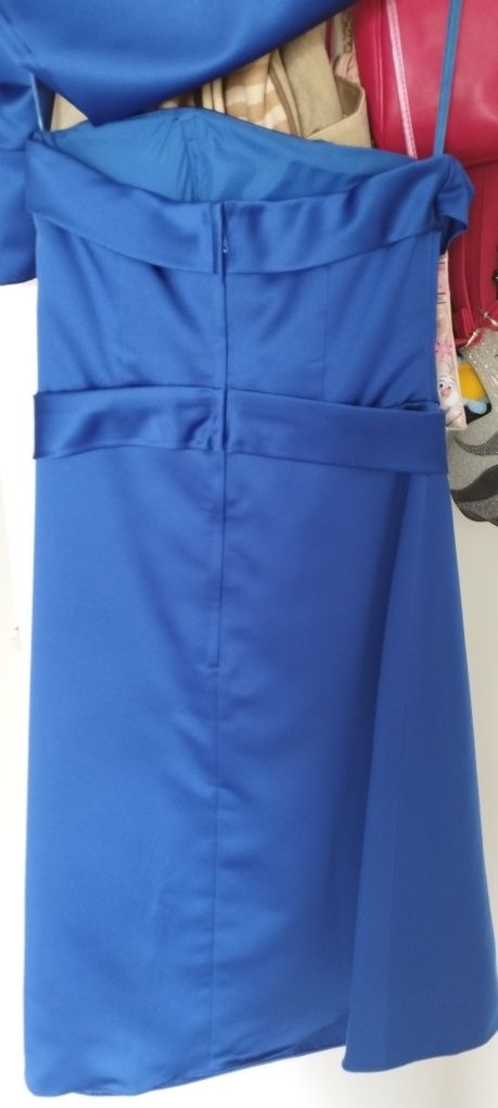 Vestido cerimónia com encharpe tamanho 38