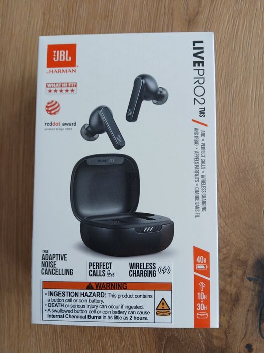 Sluchawki JBL LIVE PRO2 tws