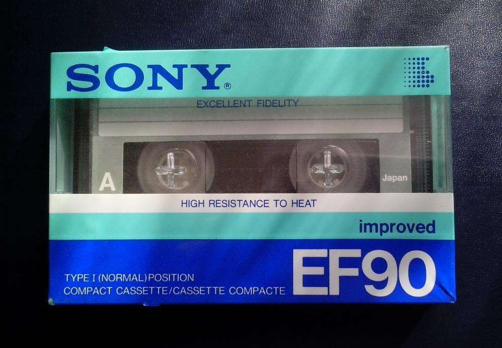 Аудиокассета «SONY EF 90».