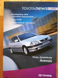 TOYOTA Avensis, LEXUS LS430 Toyota News 4/2000