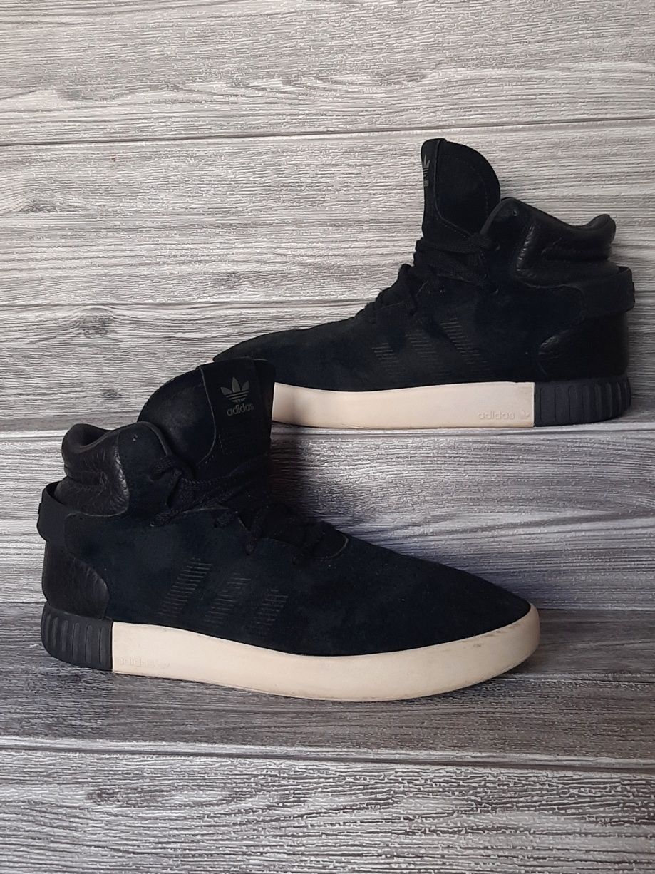 Adidas Tubular buty sportowe sneakersy męskie skórzane wysokie 42