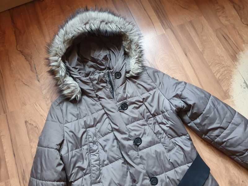 Kurtka damska Janbor długa przejściowa zimowa rozmiar 36 S