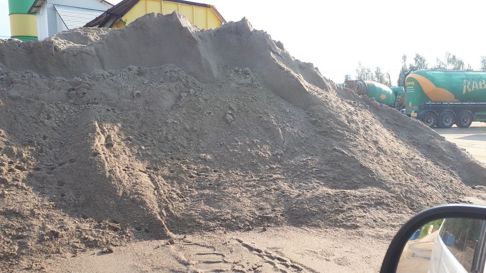 Piasek zasypka muł fundamenty drenaż gryz kliniec kruszywo Gruz