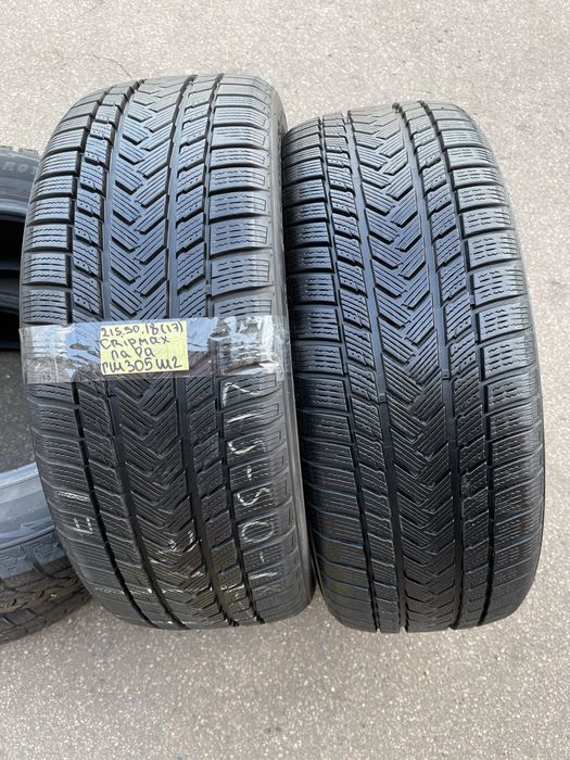 ГШ305 зимові шини як нові 215/50 r18 cripmax резина р18