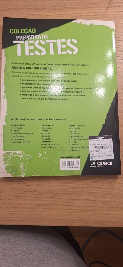 Livro biologia preparação para exame