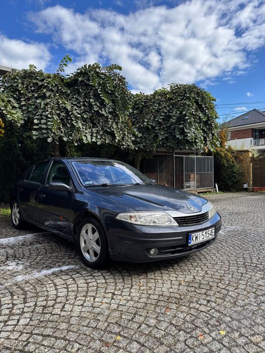 Renault Laguna G2 2004r • 1.8 16V 120KM benzyn • drugi właściciel • OC 04.26 PT 05.26