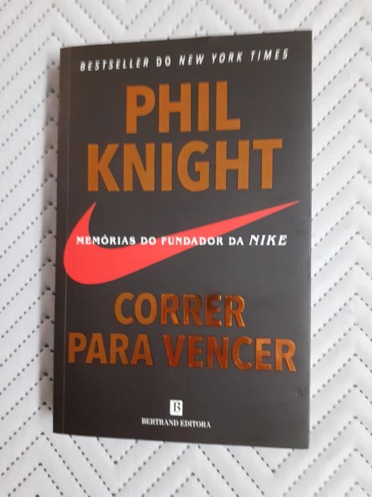 Livro Phil Knight - Correr para Vencer