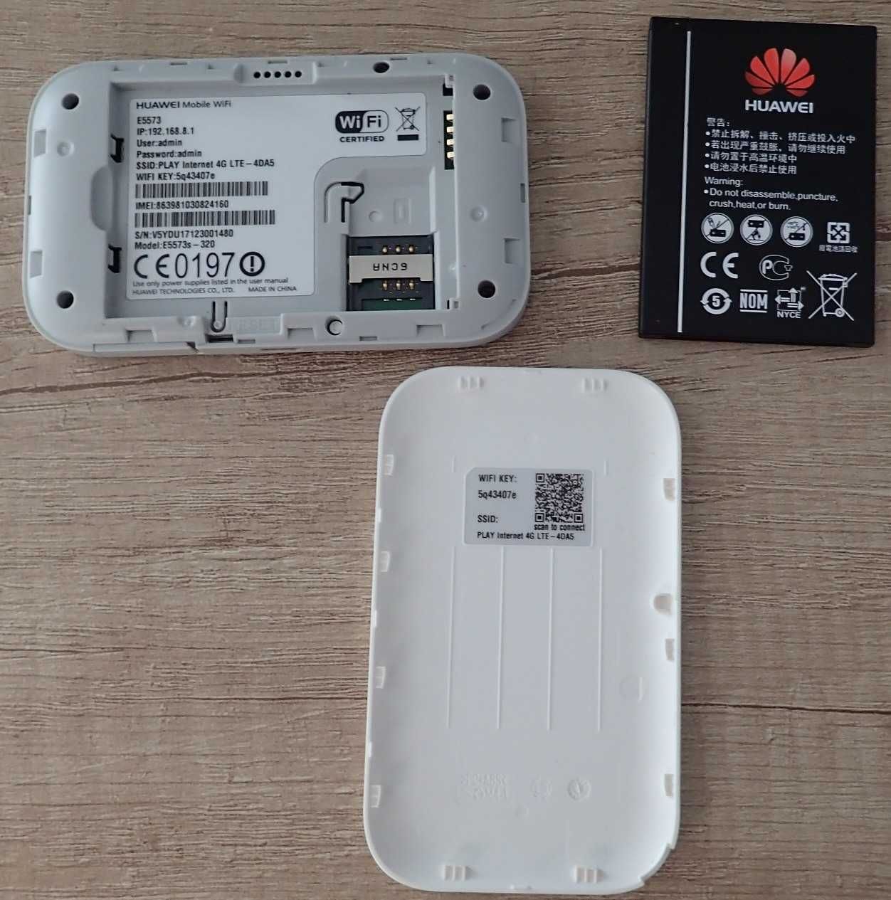 Router mobilny Huawei Mobile E5573