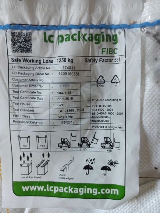 Worki Big Bag 9 sztuk ogród budowa worek