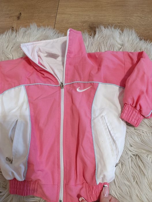 Kurtka wiatrówka Nike sportowa przejściowa dzieci dziewczynka 86 92 cm