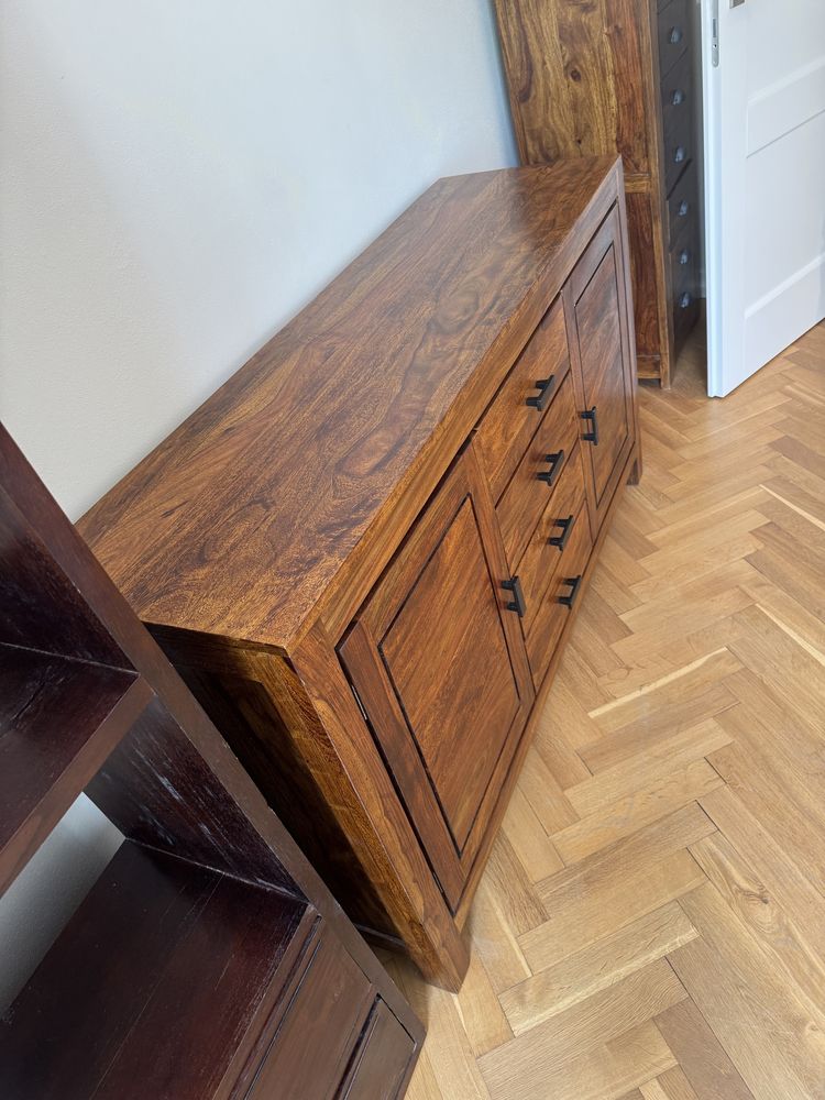 Solidna komoda z palisandru 150cm