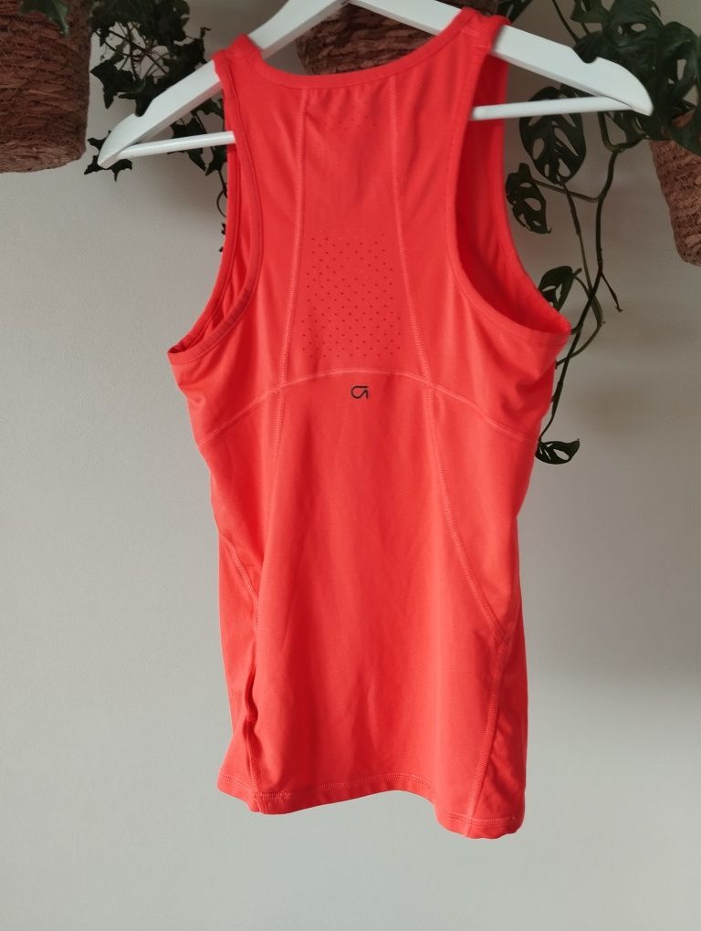 Pomarańczowy top do biegania, sportowy, treningowy r. XS Gap fit