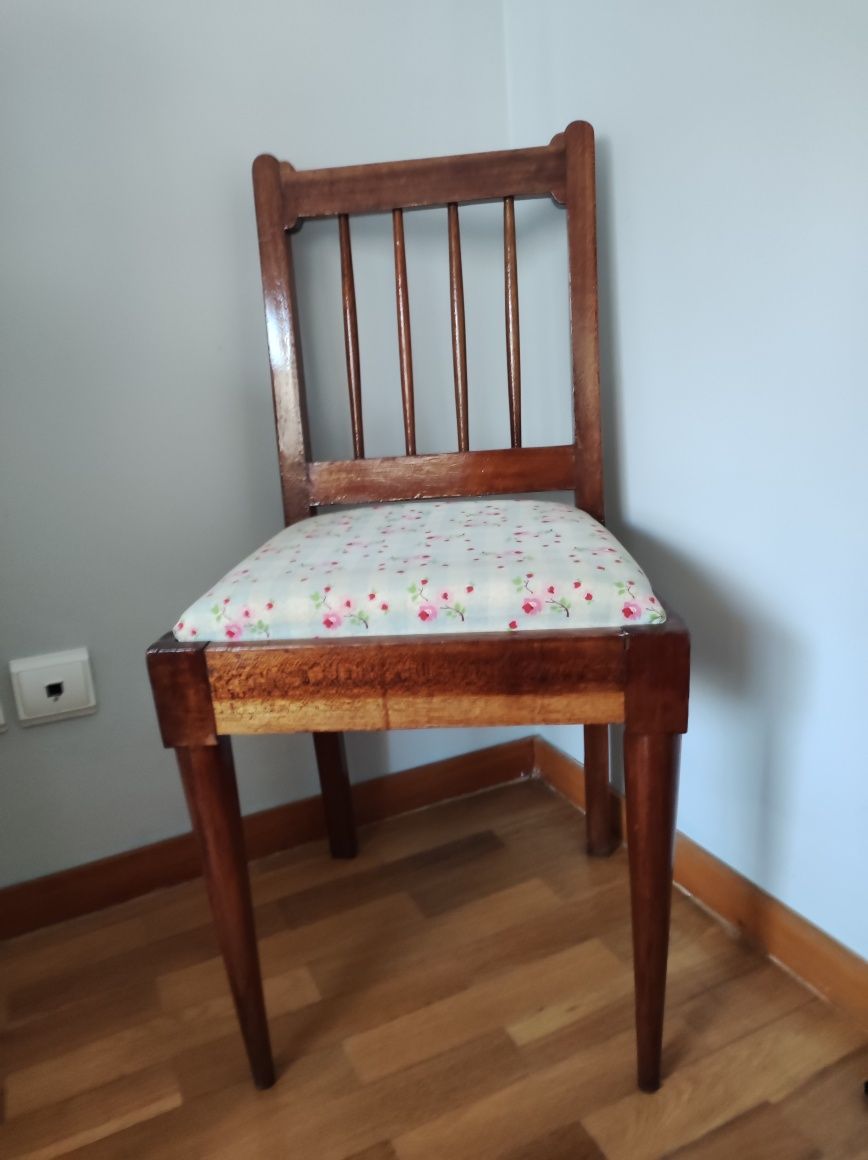 Cadeira vintage recuperada