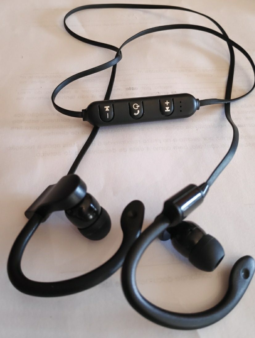 Auriculares desportivos wireless
