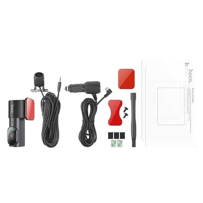 Відеореєстратор автомобільний HOCODV8 дисплей та камера заднього виду