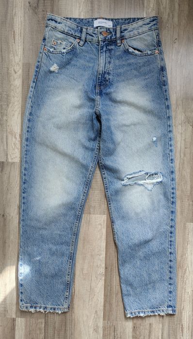 Spodnie jeansy boyfriend S 36 Reserved
