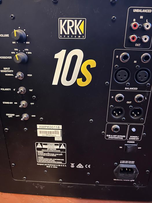 Subwoofer studyjny KRK 10S aktywny