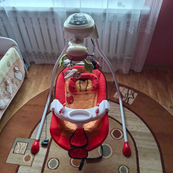 Caretero Bugies Red Bujak Elektroniczny Muzyczny Huśtawska Karuzela