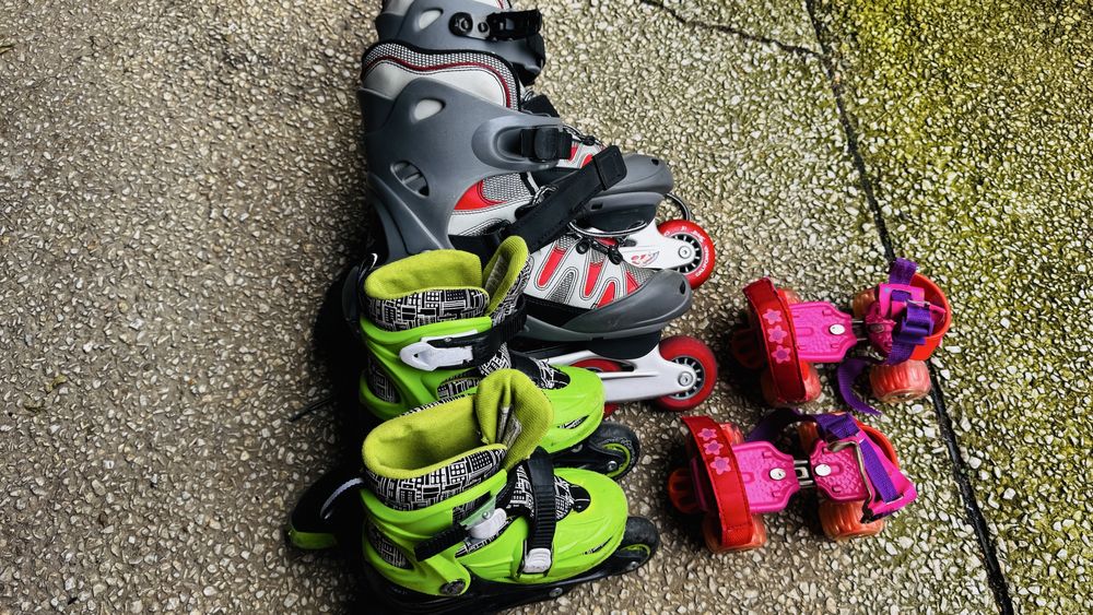 Ролики та ковзани з європи,роликовие коньки