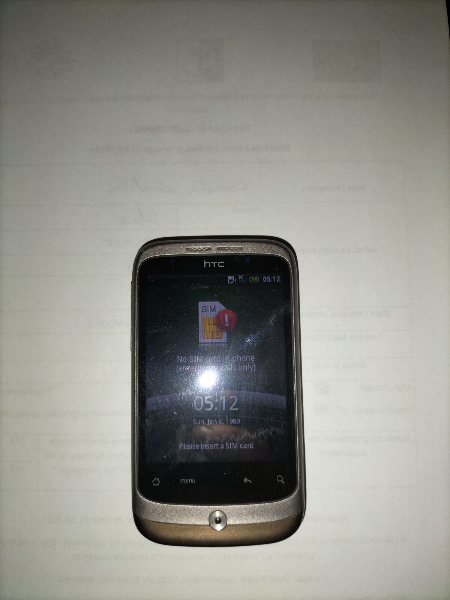 HTC Wildfire A3330
