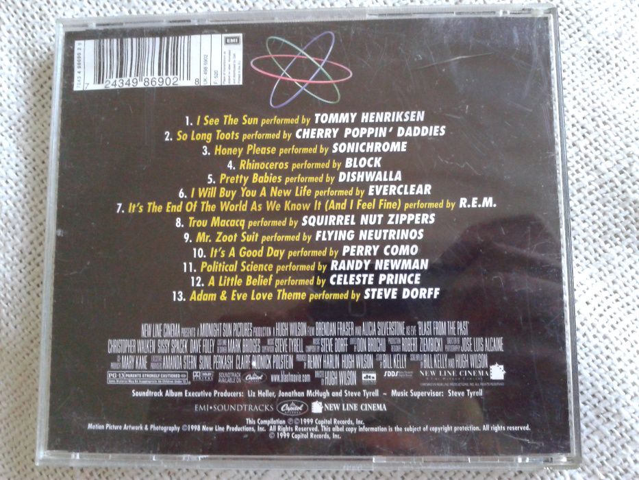 Blast From The Past-muzyka z filmu CD