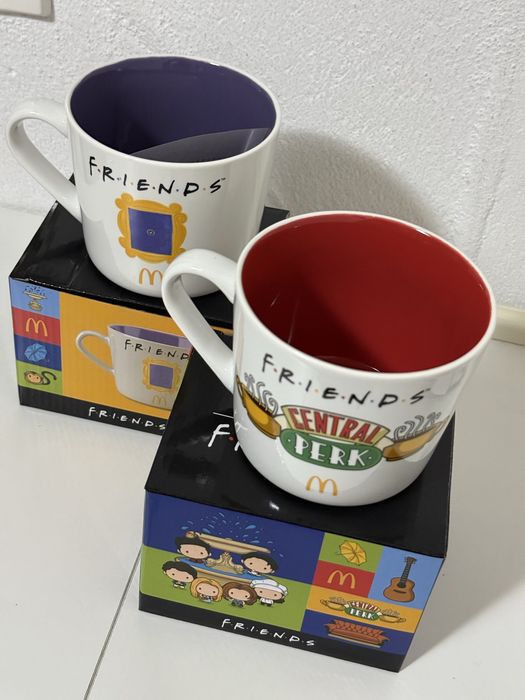Лімітовані чашки Friends&Mcdonalds