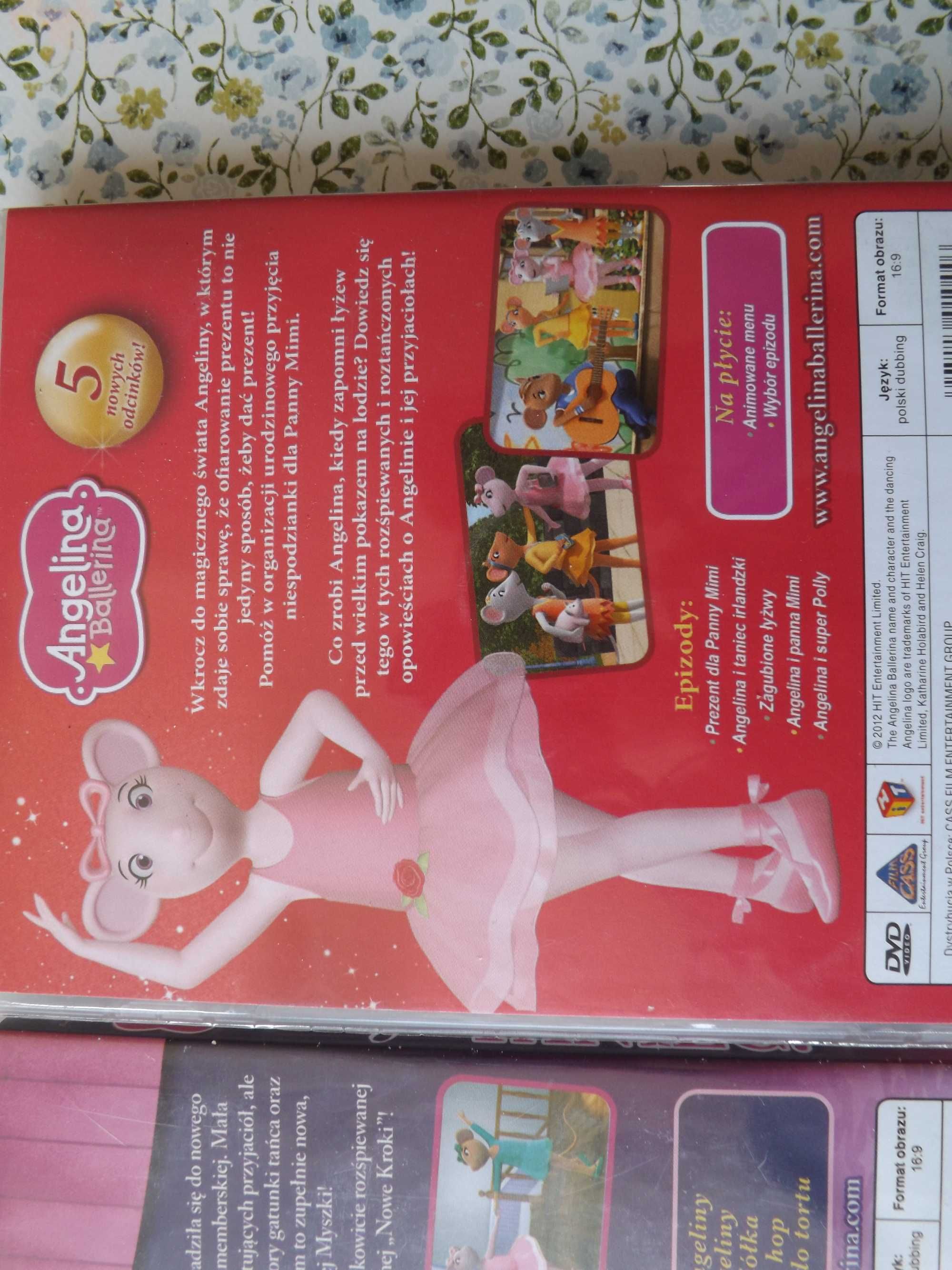 Angelina Ballerina dvd bajki filmy