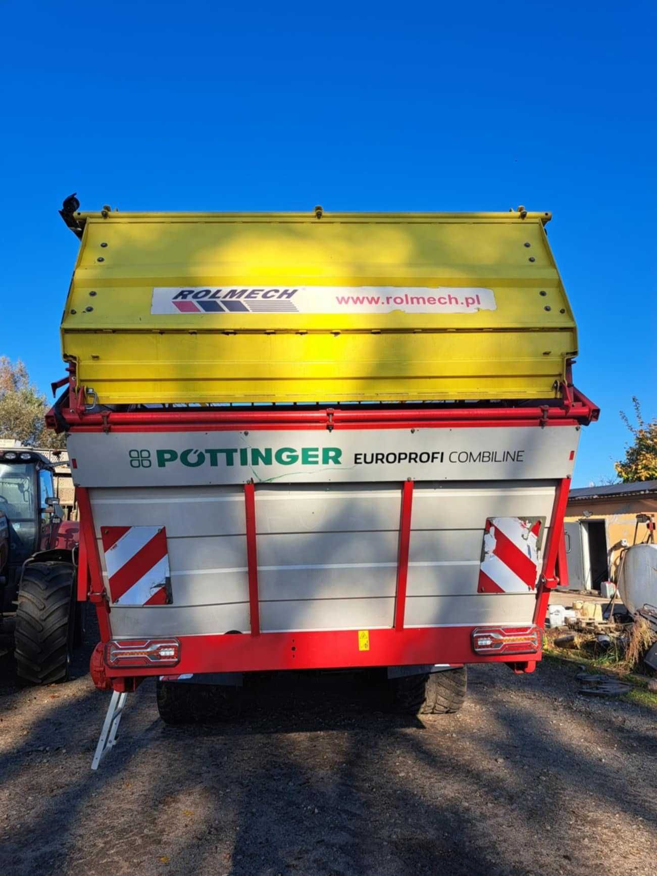 Pottinger 5510 D COMBILINE 2016r przyczepa samozbierająca