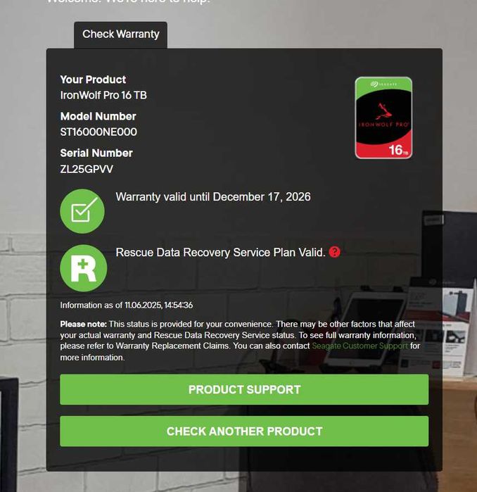 Жорсткий диск Seagate IronWolf Pro 16TB SATA III (ST16000NE000)