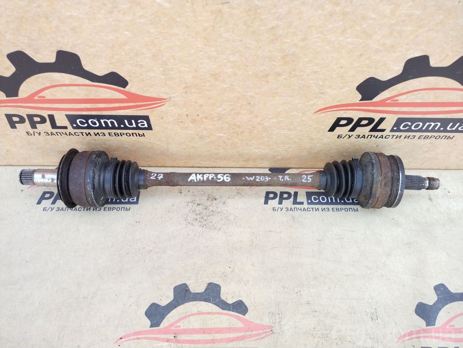 Mercedes C-Class W203 00-07 Привод полуось задняя правая 27x25 шлицов