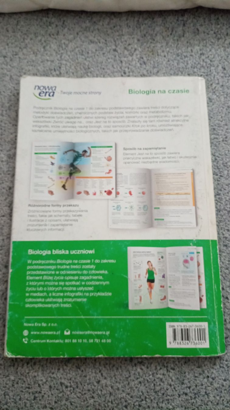 Podręcznik do biologii do 1 liceum i technikum