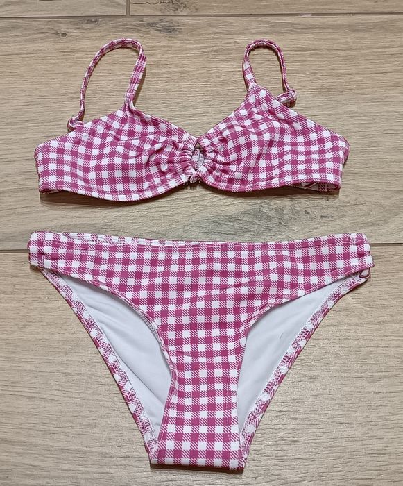 Lefties 110 strój kostium kąpielowy różowy bikini dla dziewczynki nowy