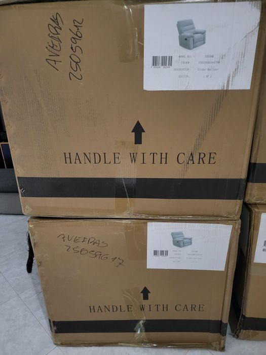 Cadeirão Relax reclinavel manual, balanço