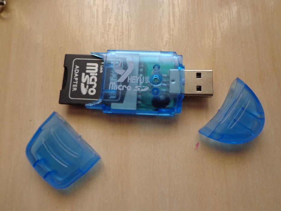 Картрідер Card Reader USB - SD (MicroSD) новий