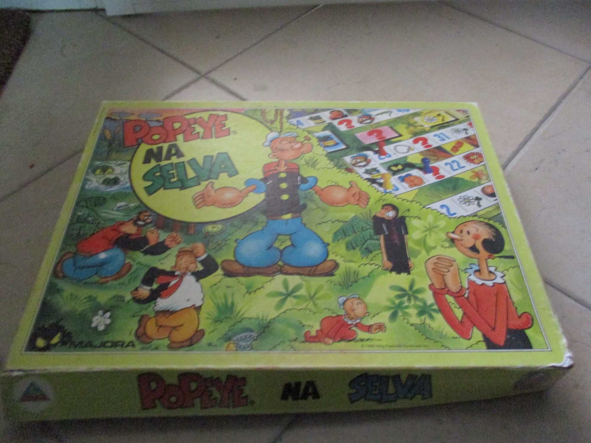 Jogos antigos Majora  Loto Animais Viajando Ganso Popeye