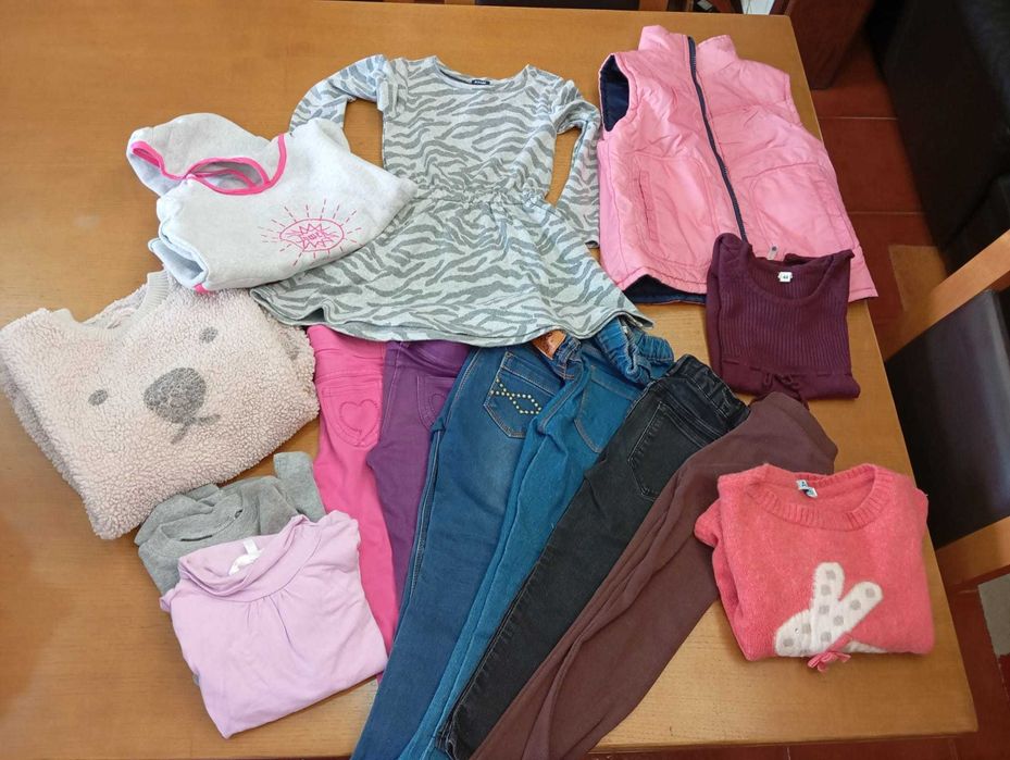 roupa de inverno menina 4/5 anos
