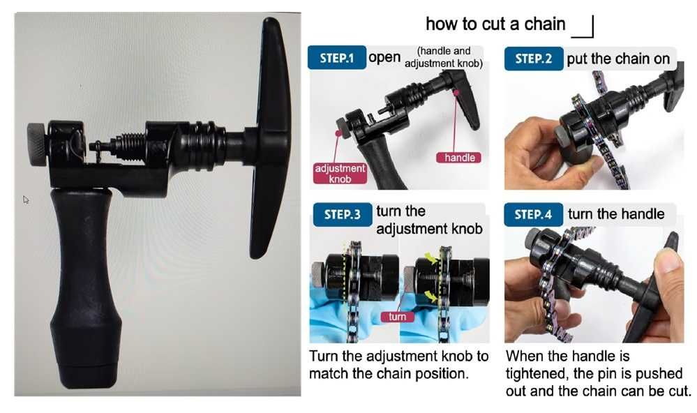 Gorix Cortador de corrente de bicicleta (268)