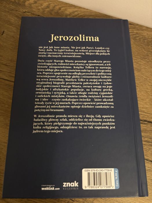 Jerozolima nowa biografia starego miasta