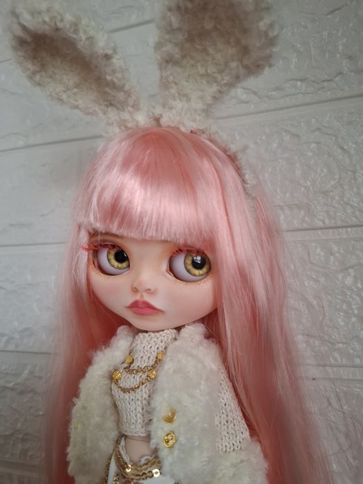 Блайз кастомна лялька кукла. Скінтон-вайт