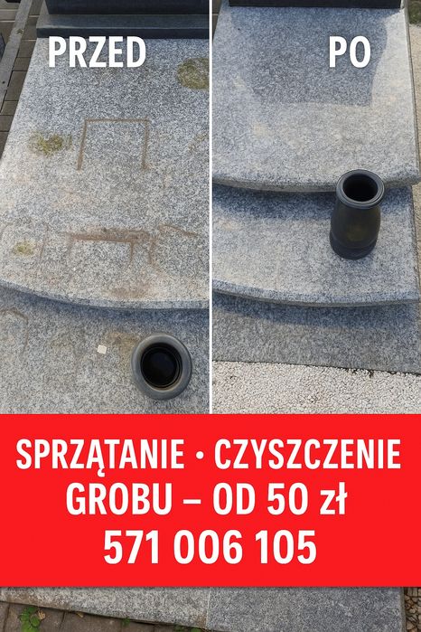 Ostatnie terminy  Sprzątanie czyszczenie grobów ze zniczem i modlitwa