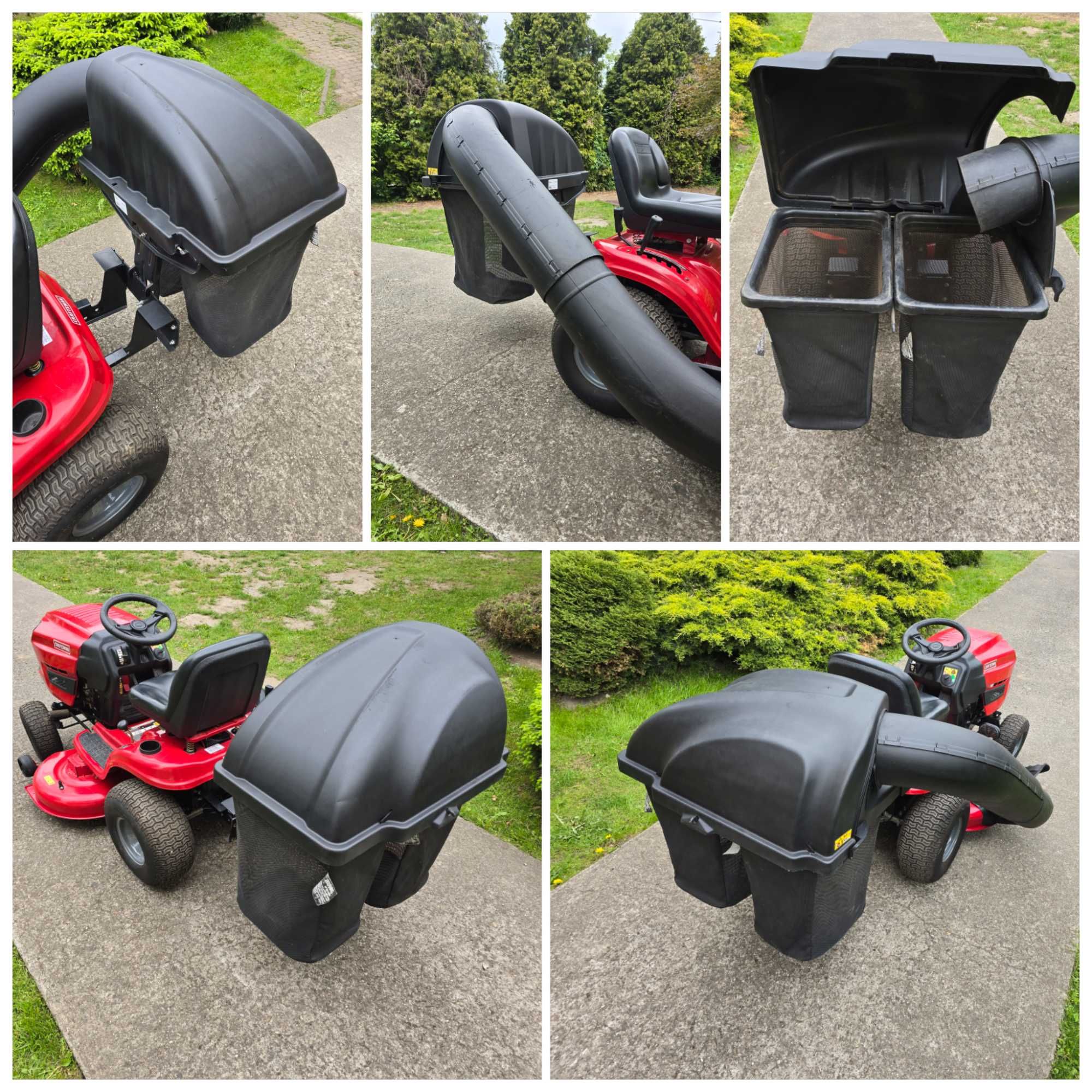 Traktorek kosiarka Craftsman Husqvarna 19KM B&S pompa Automat JAK NOWY