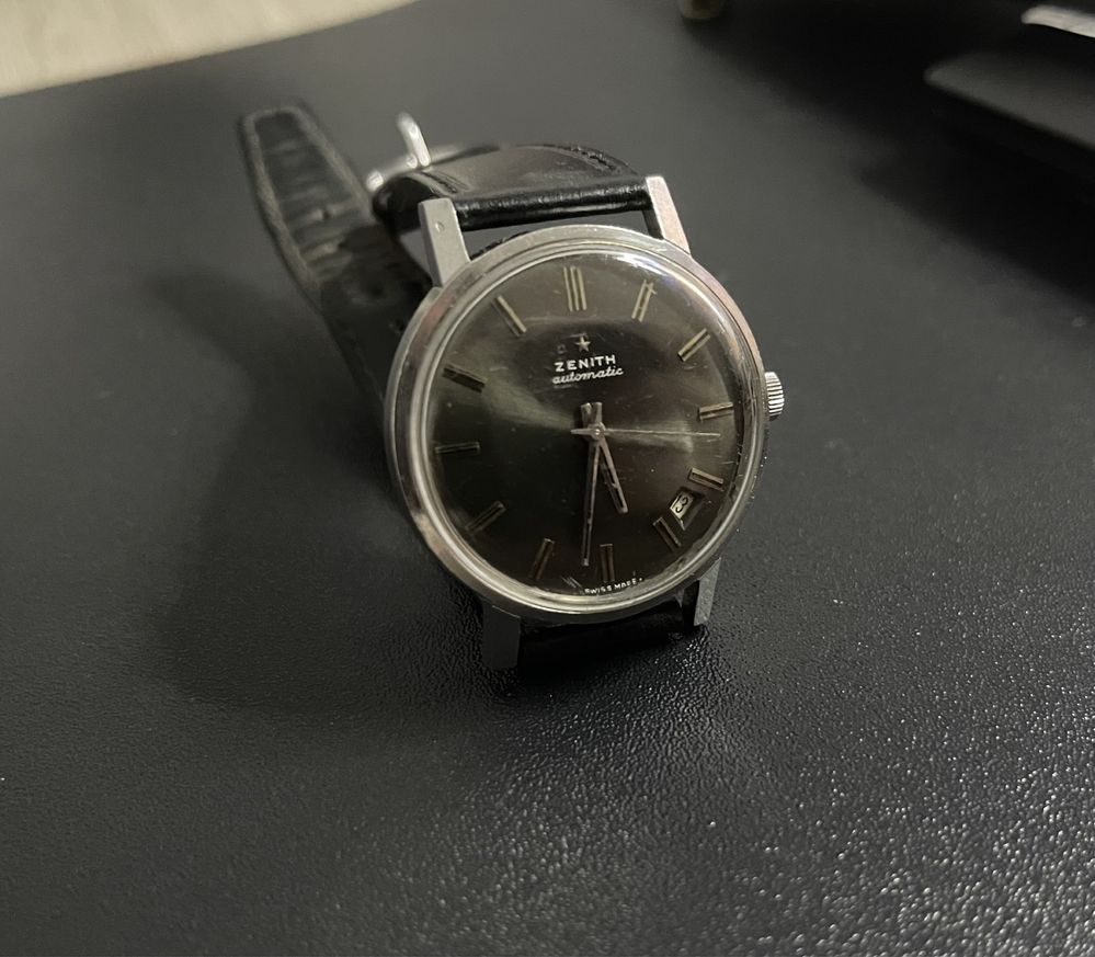 Relógio automático Vintage Zenith Stellina - Década 1960