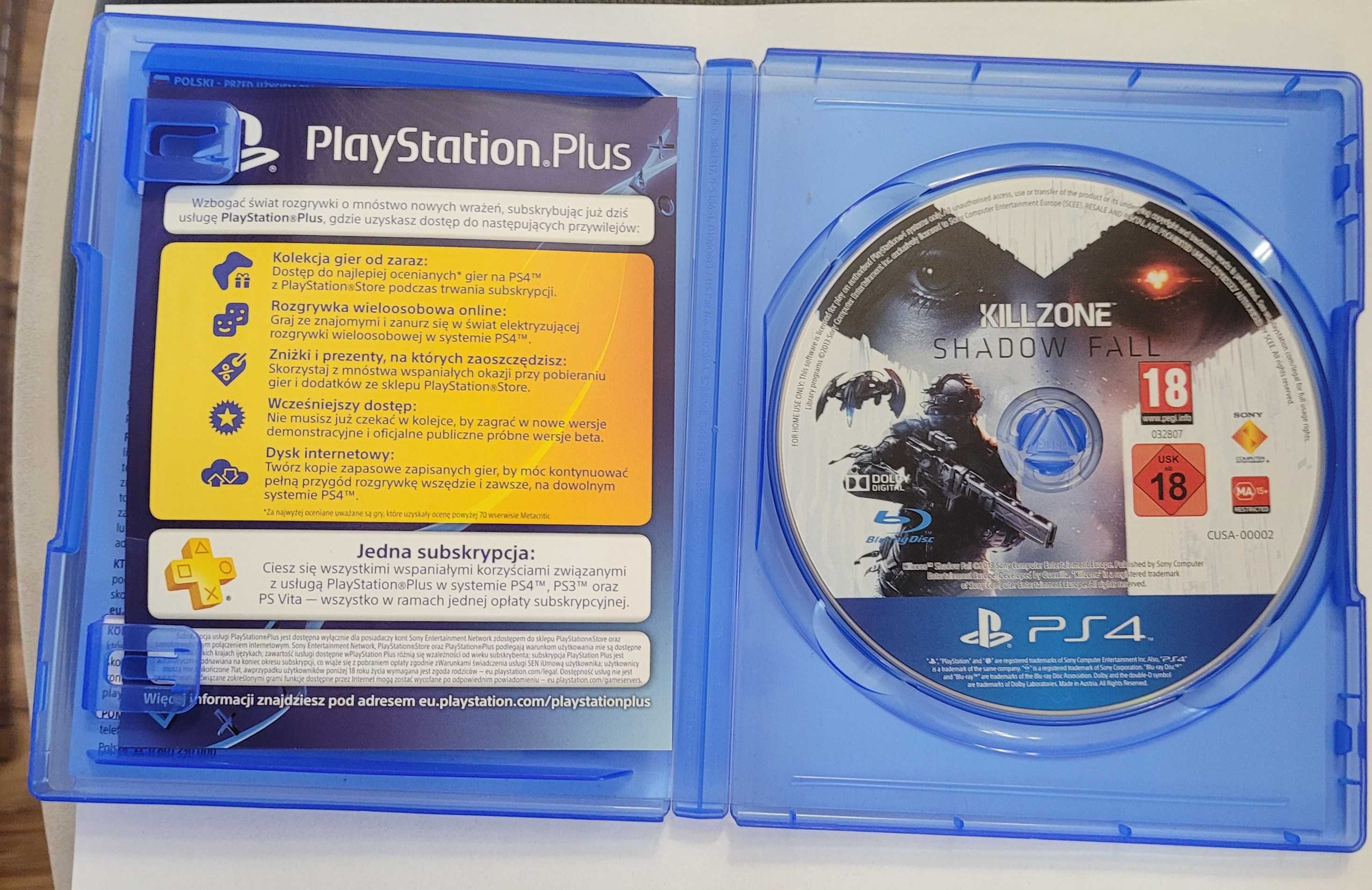 Gry PS 4 Killzone Shadow Fall