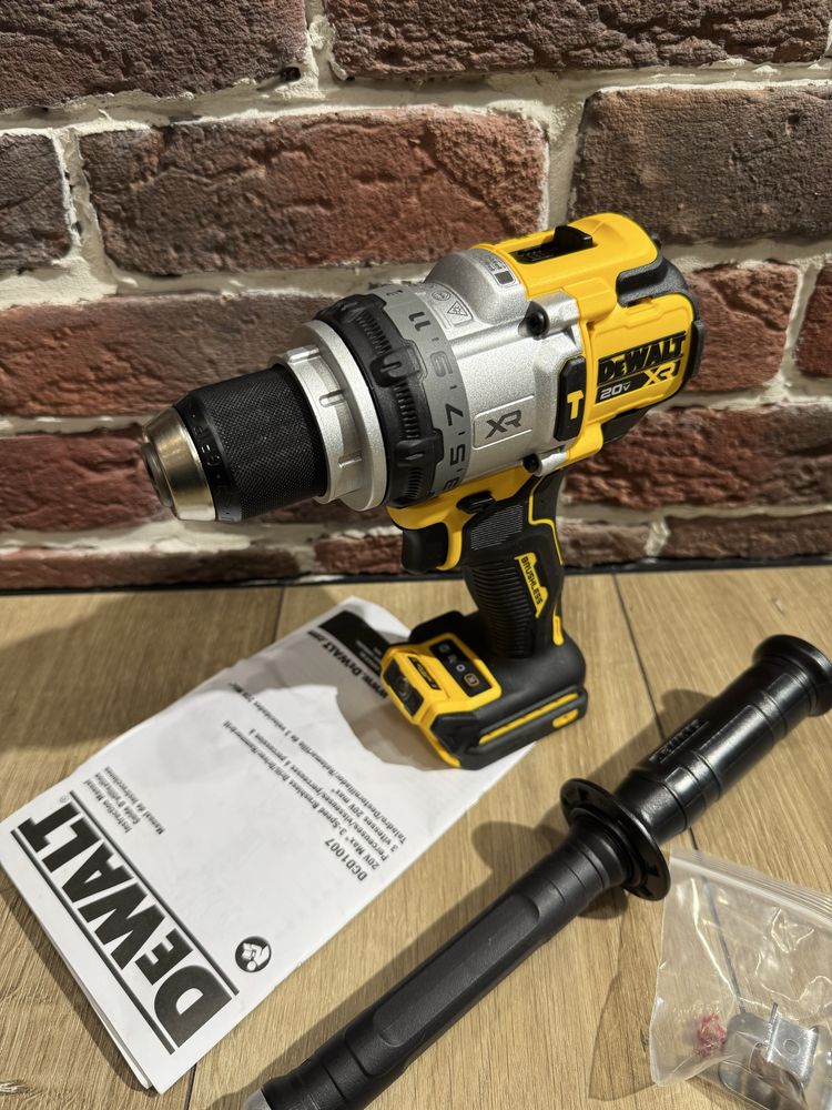 DeWalt DCD1007 ударный шуруповерт перфоратор с ручкой