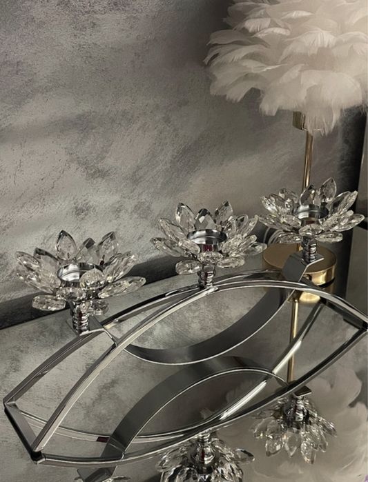 Świecznik kryształki diamenciki glamour jak home & you