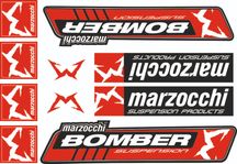 Naklejki Amortyzator Marzocchi Rock Shox BOS FOX I INNE