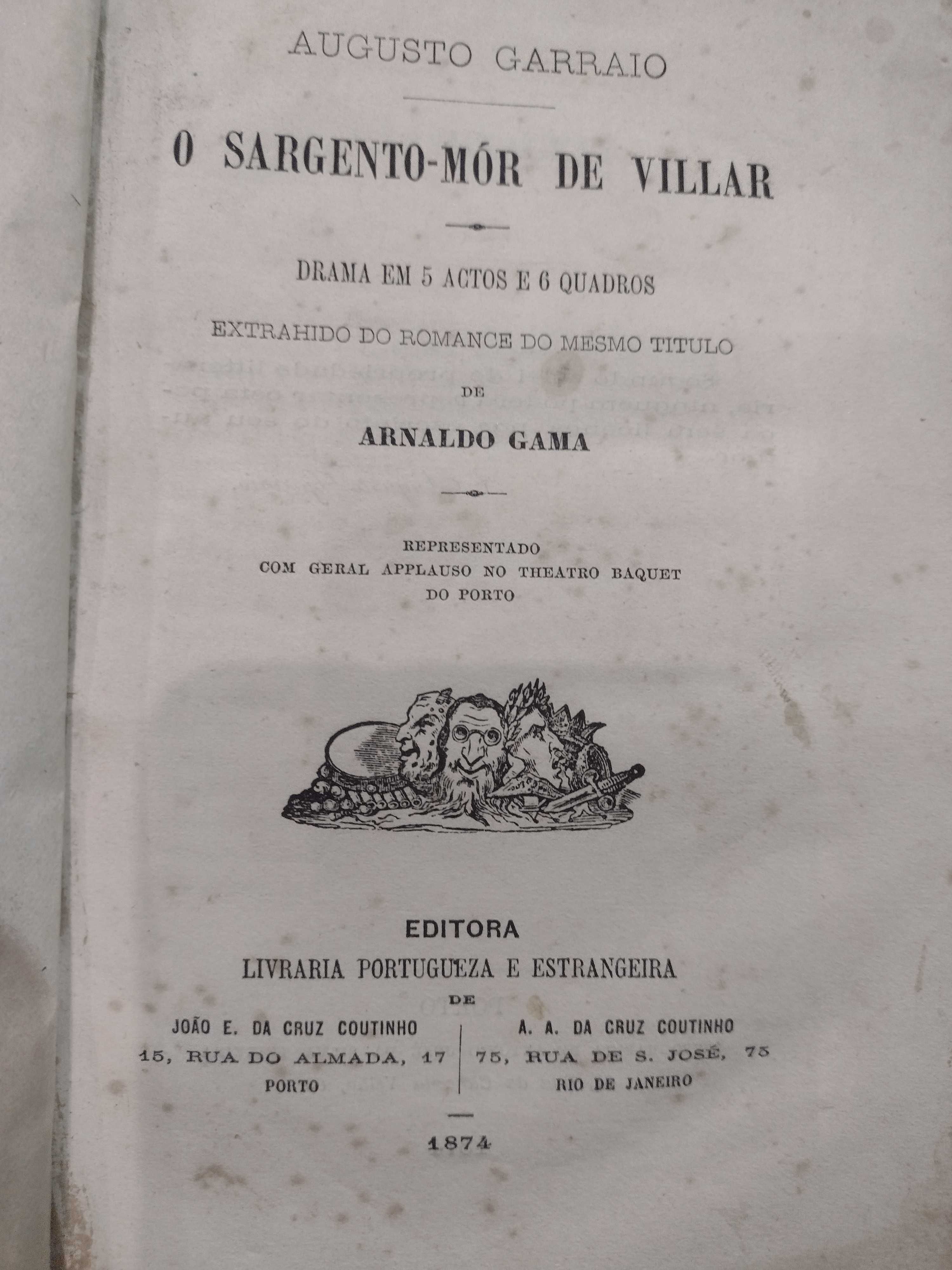 O Sargento-Mór de Vilar 1874 Augusto Garraio